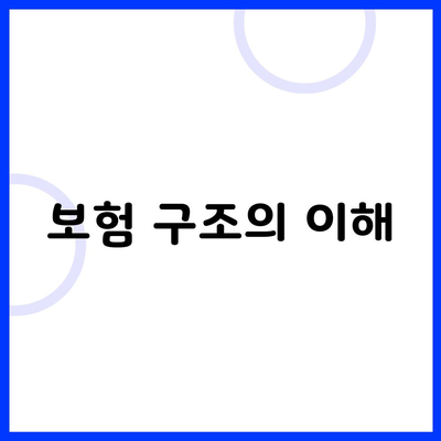 보험 구조의 이해